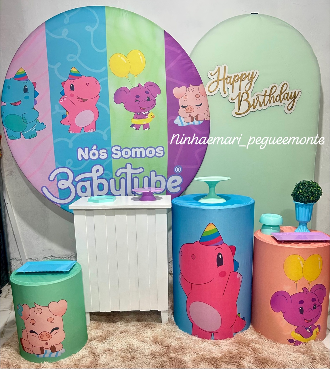 Kit Diamante Babytube - N&M-pegue e monte