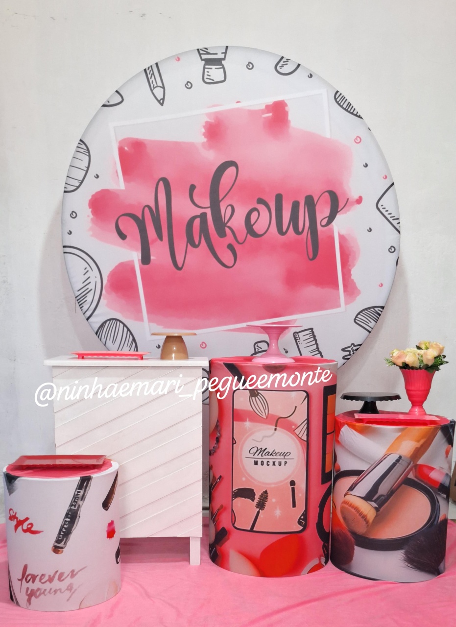 Kit Ouro Makeup - N&M-pegue e monte
