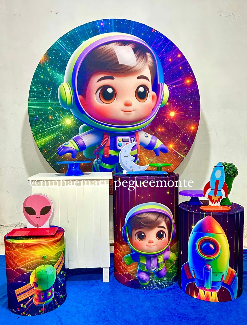 Kit Ouro Astronauta 3  - N&M-pegue e monte