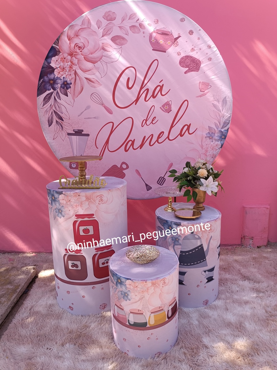 Kit Prata Chá de Panela 2 - N&M-pegue e monte