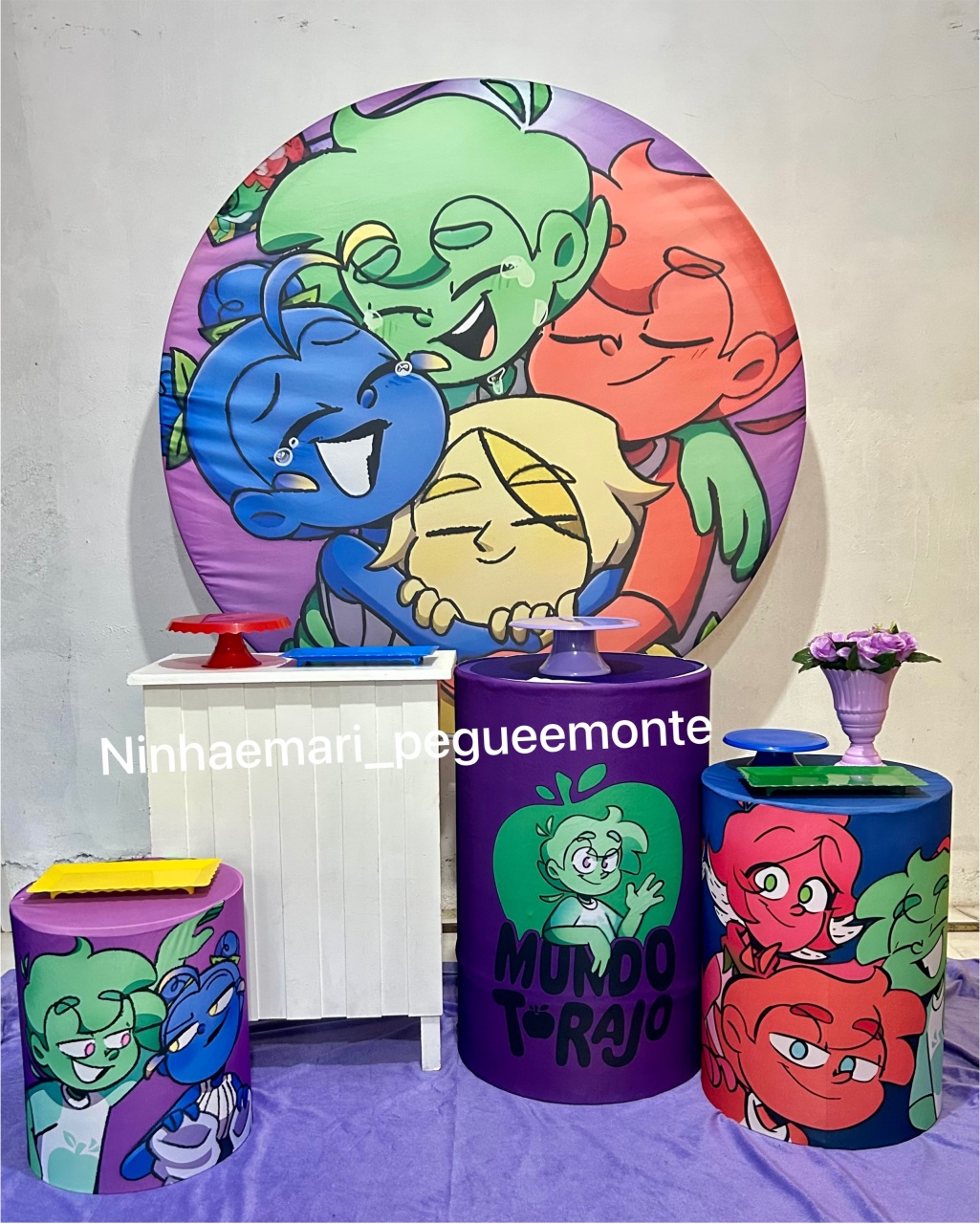 Kit Ouro Mundo Torajo - N&M-pegue e monte