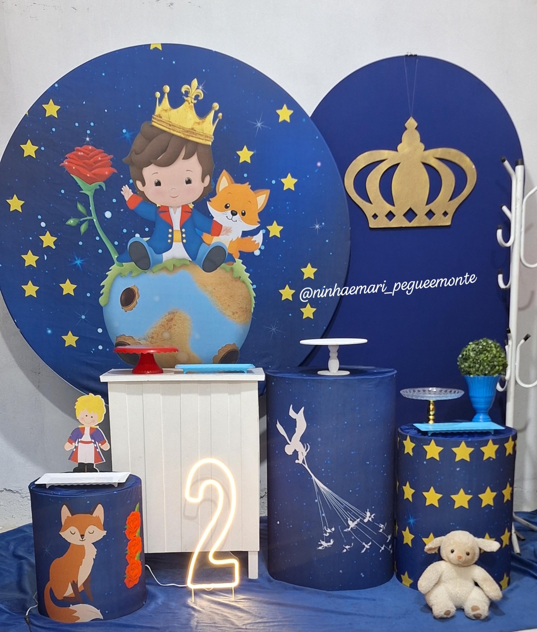 Kit Diamante Pequeno Príncipe 2 - N&M-pegue e monte