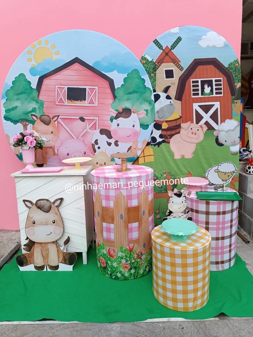 Kit Diamante Fazendinha Menina 2 - N&M-pegue e monte