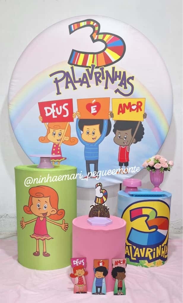 Kit Prata 3 Palavrinhas. - N&M-pegue e monte