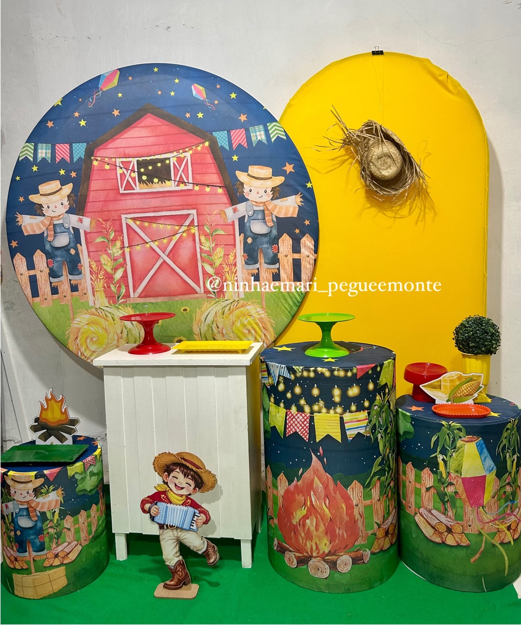 Kit Diamante Festa Junina 1 - N&M-pegue e monte