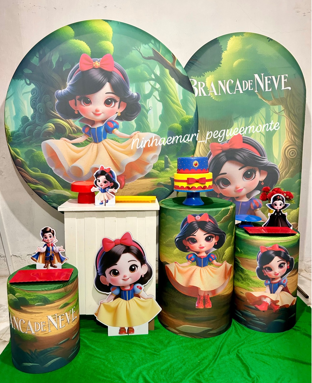 Kit Diamante Branca de Neve Baby 2 - N&M-pegue e monte