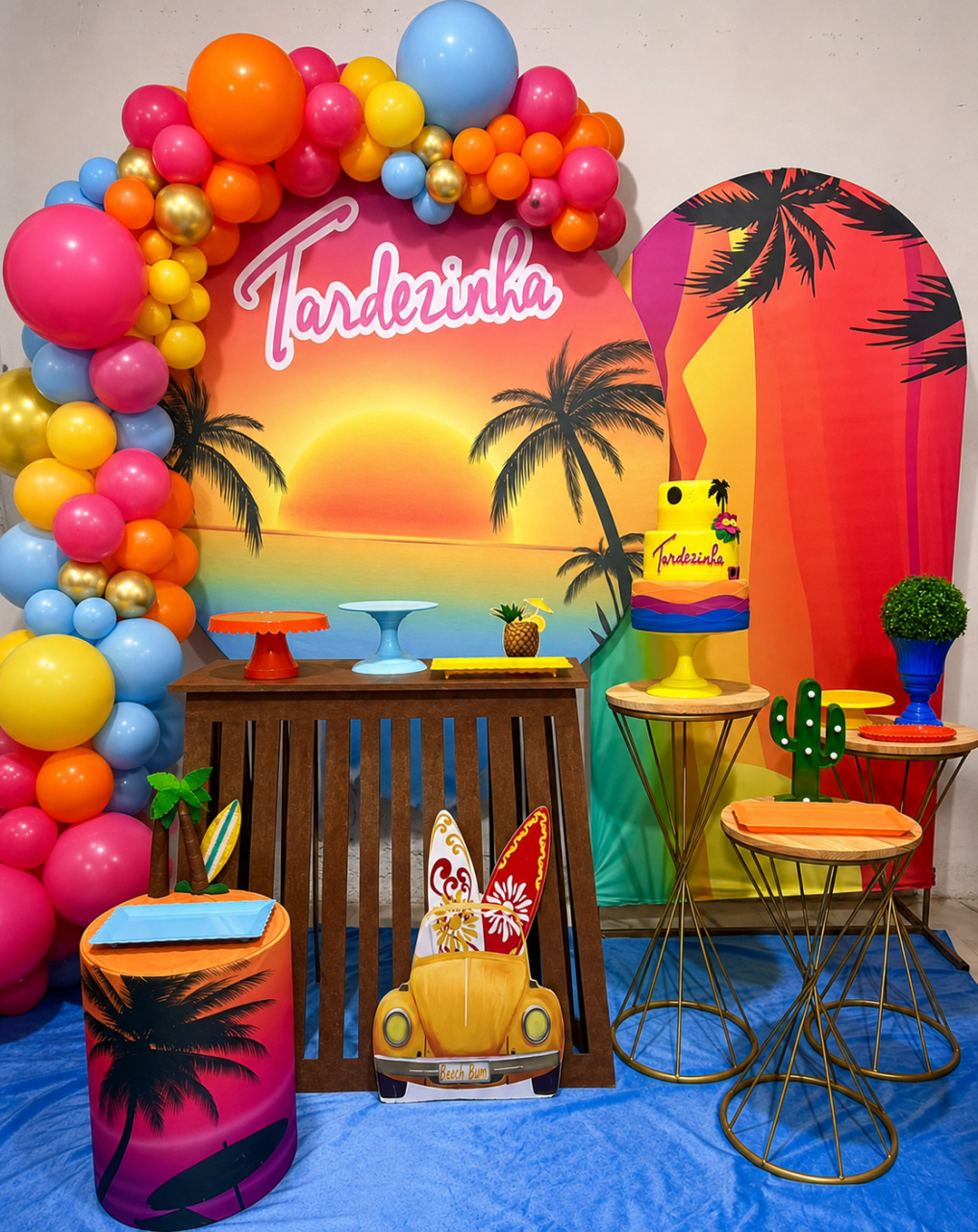Decoração Tardezinha - N&M-pegue e monte