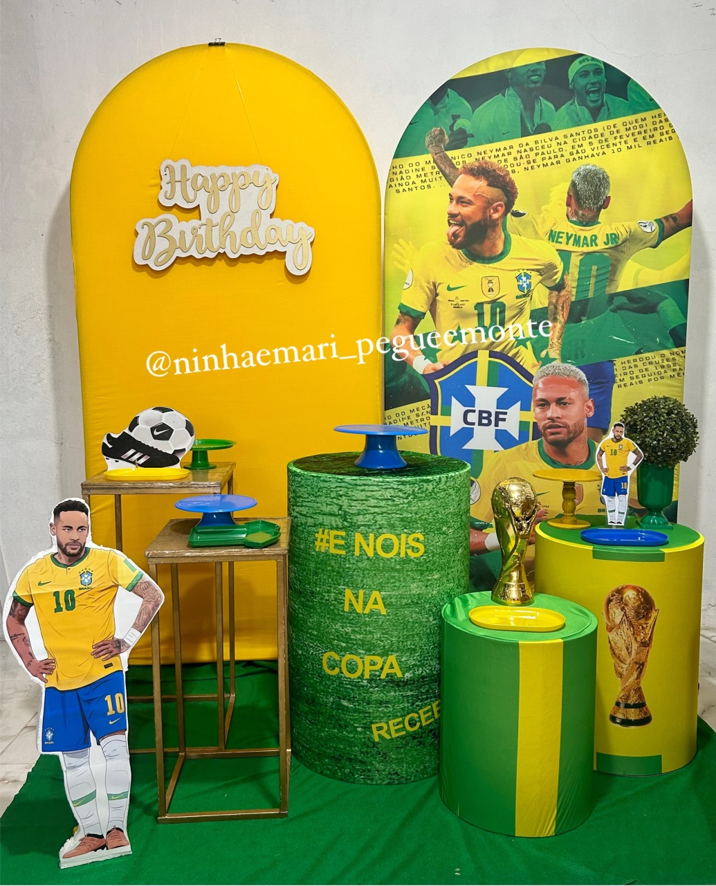 Kit Composição Neymar 4 - N&M-pegue e monte