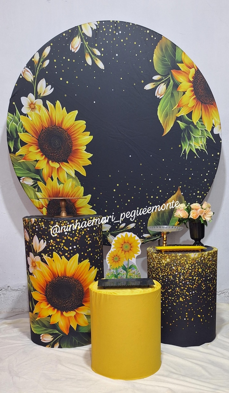 Kit Prata Girassol 2 - N&M-pegue e monte