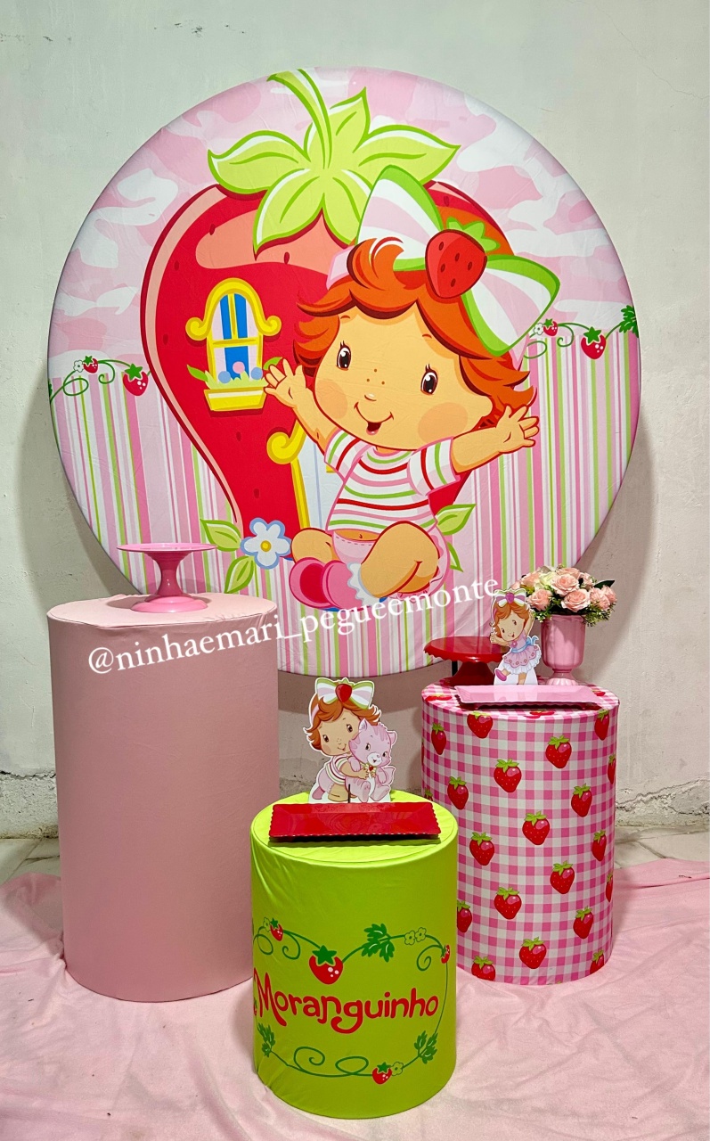 Kit Prata Moranguinho Baby - N&M-pegue e monte