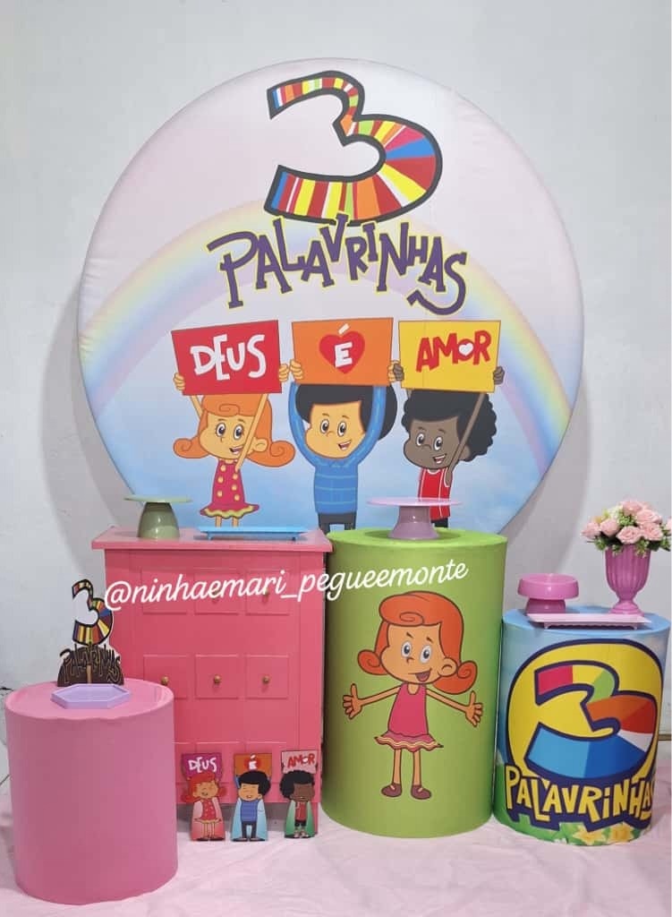 Kit Ouro 3 Palavrinhas. - N&M-pegue e monte