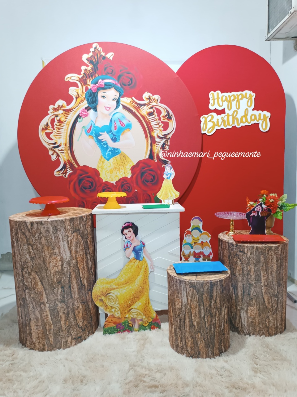  Kit Diamante Branca de Neve - N&M-pegue e monte