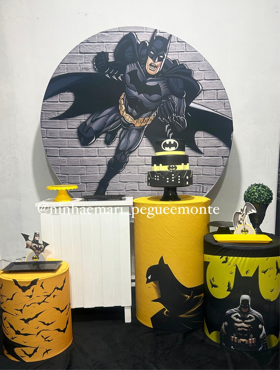 Kit Ouro Batman  2  - N&M-pegue e monte