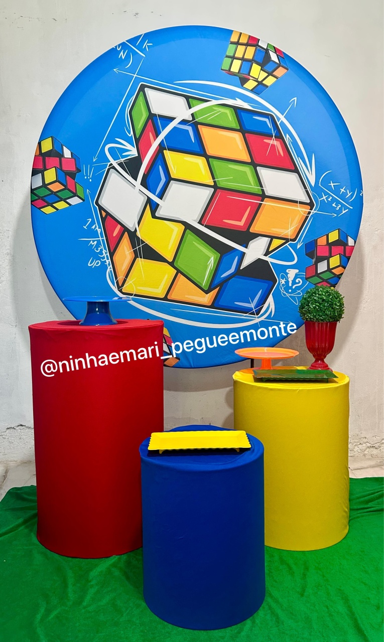 Kit Prata Cubo Mágico  - N&M-pegue e monte