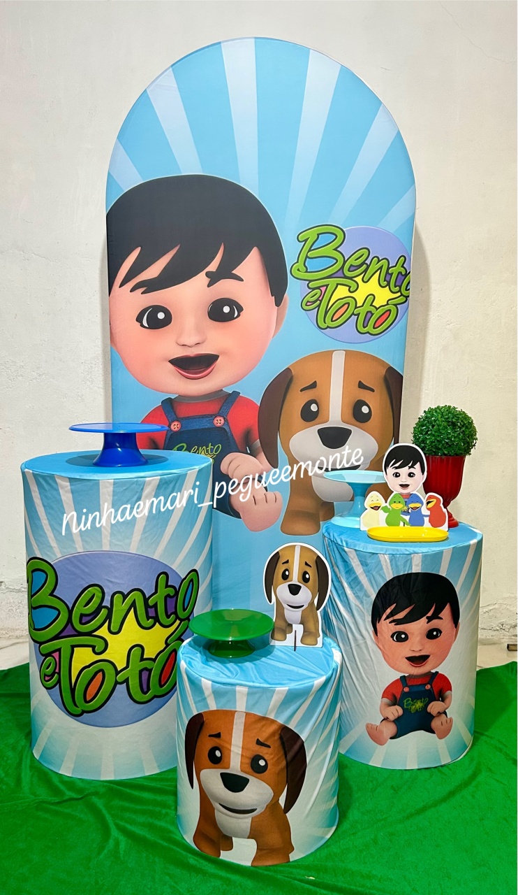 Kit Luxo Bento E Totó - N&M-pegue e monte