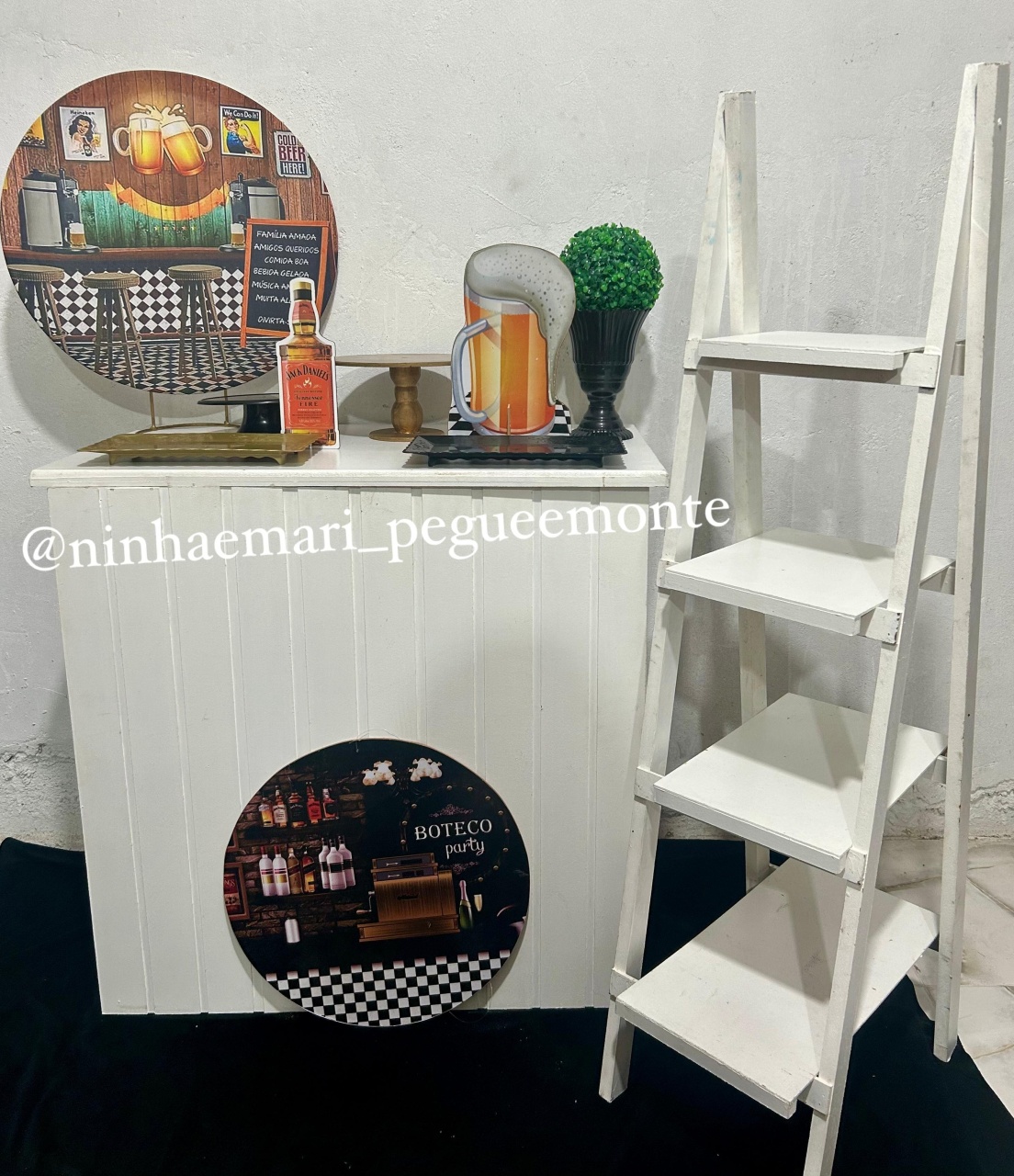 Kit Mesa Boteco - N&M-pegue e monte