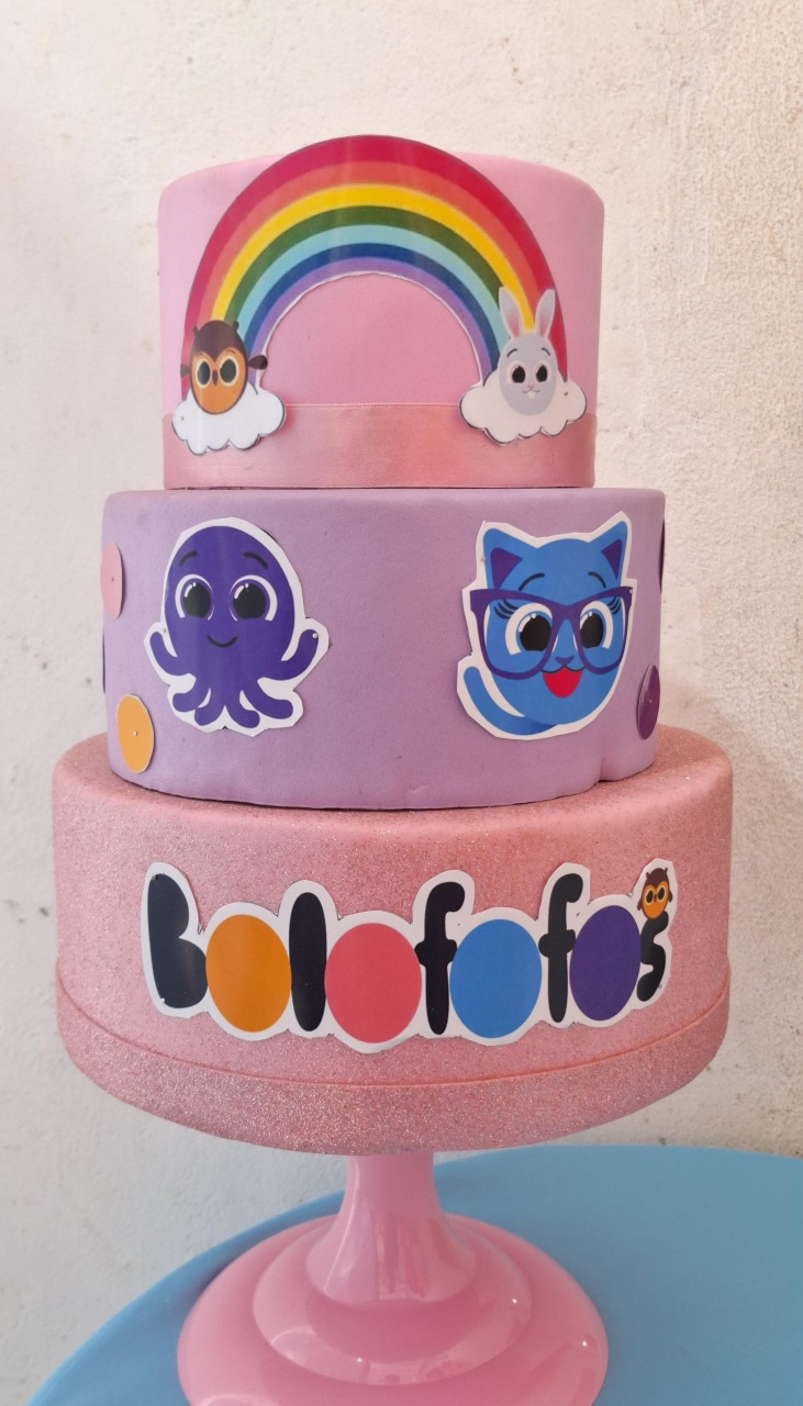 Bolofake Bolofofo Menina - N&M-pegue e monte