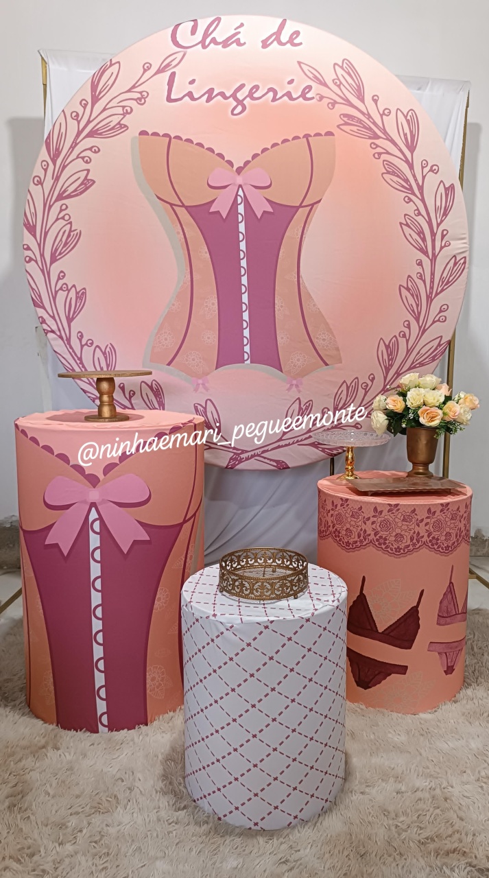 Kir Prata Chá de Lingerie  - N&M-pegue e monte
