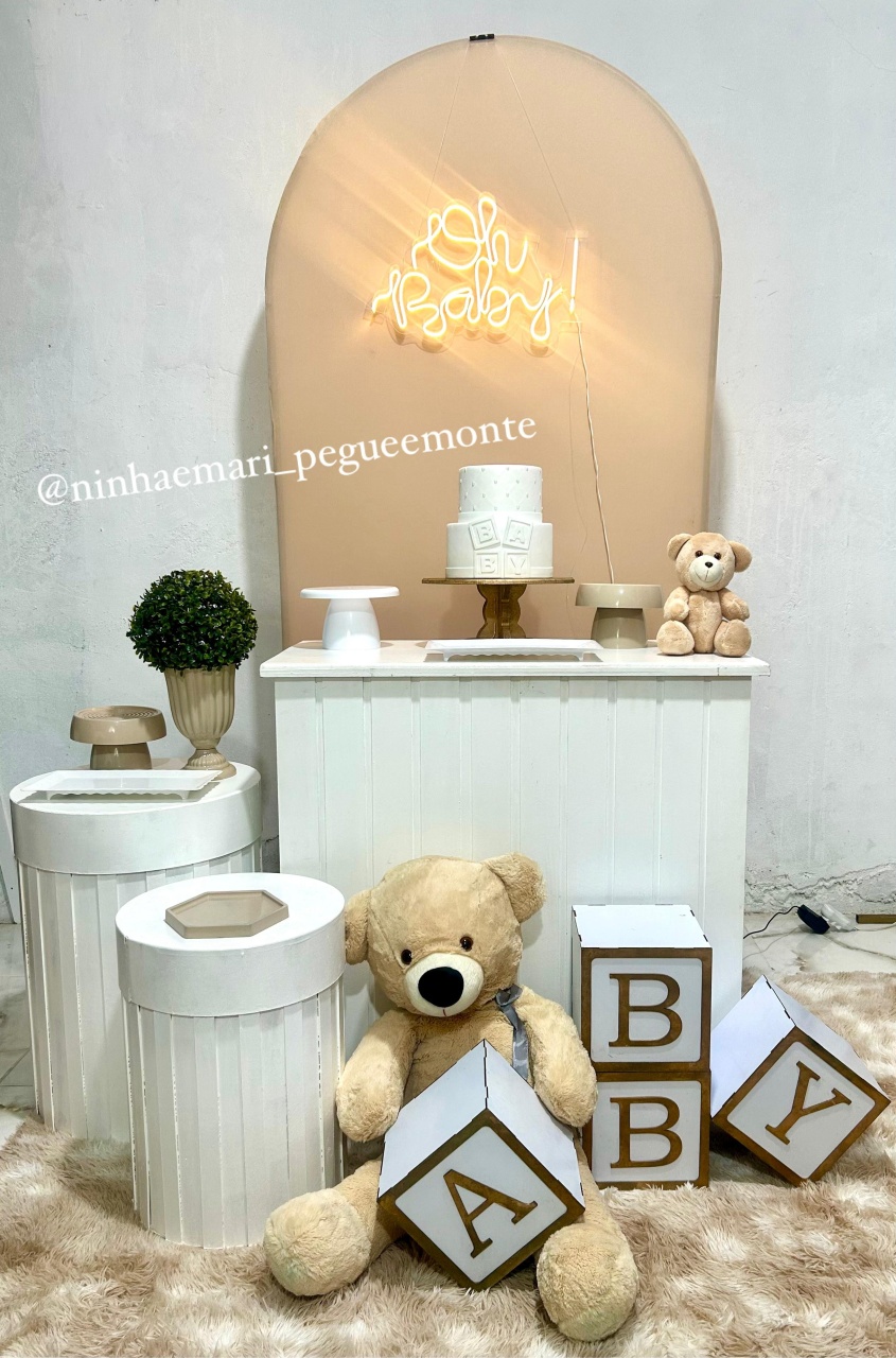 Kit Baby Bege - N&M-pegue e monte