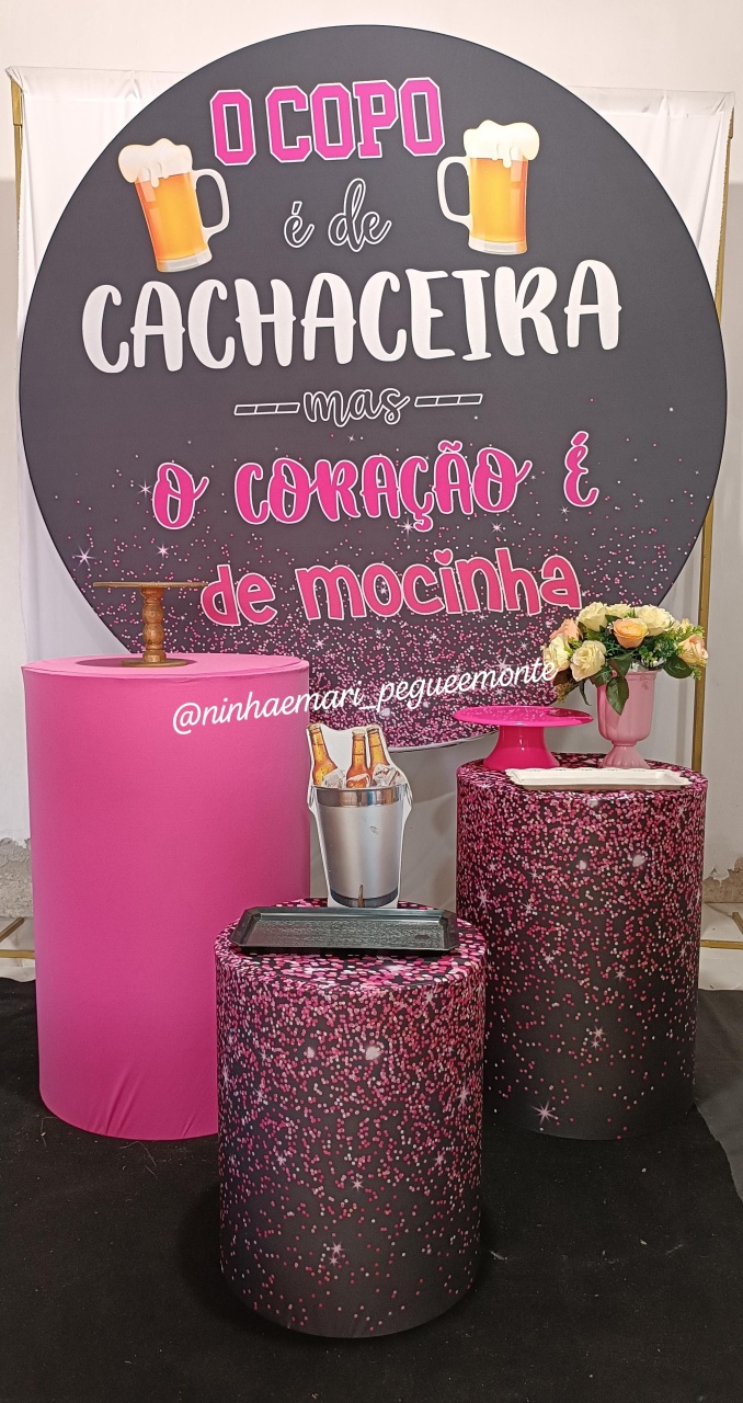 Kit Prata O Copo É de Cachaceiro  - N&M-pegue e monte