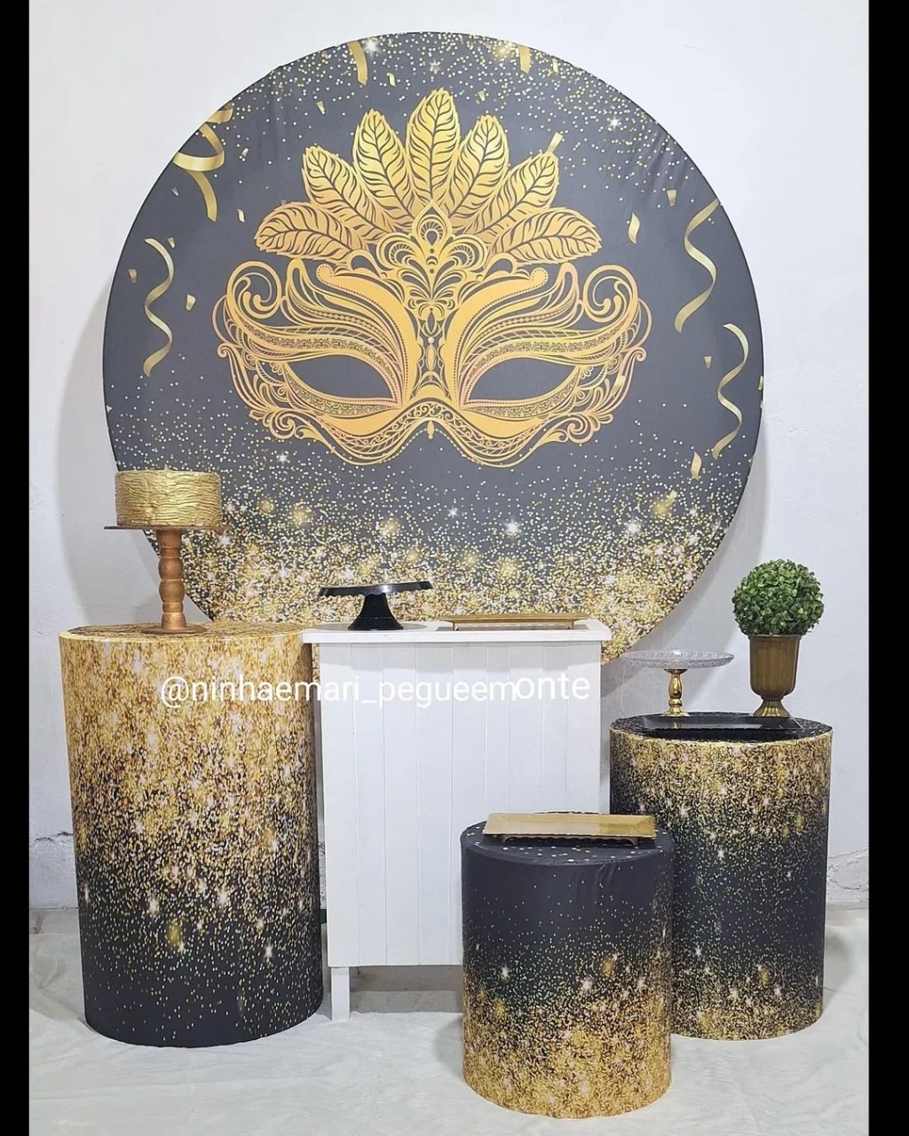 Kit Ouro Carnaval 3 - N&M-pegue e monte