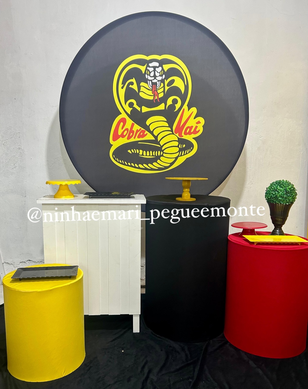 Kit Ouro Cobra Kain  - N&M-pegue e monte