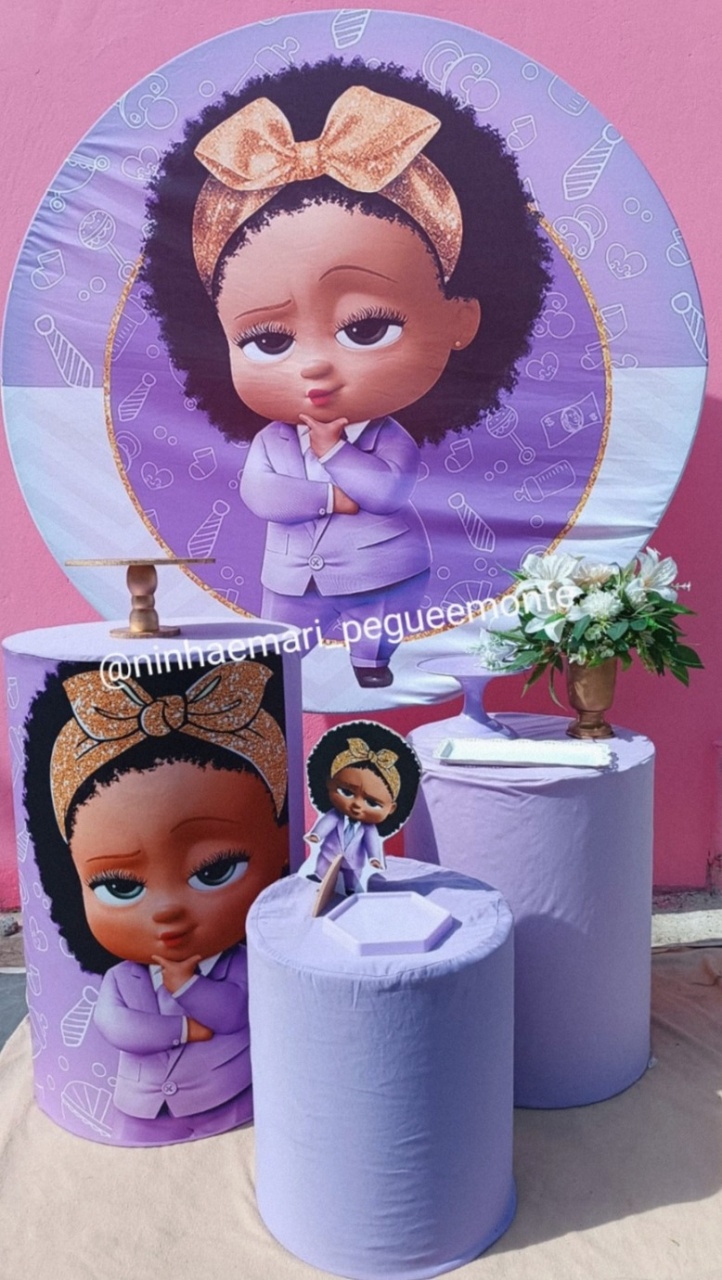 Kit Prata Poderosa Chefinha Lilás  - N&M-pegue e monte
