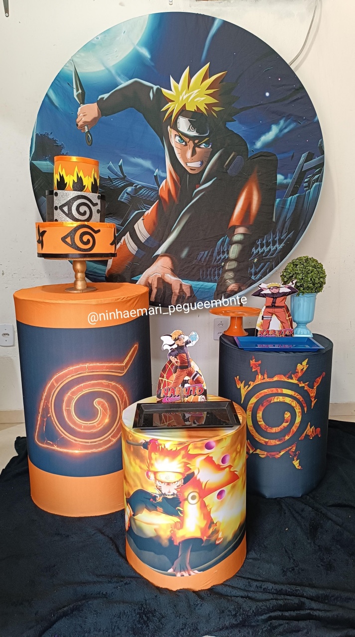 Kit Prata Naruto - N&M-pegue e monte