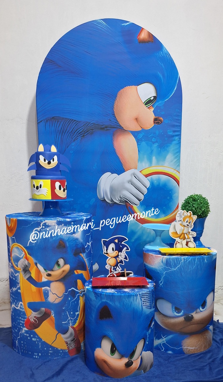 Kit Luxo Sonic - N&M-pegue e monte