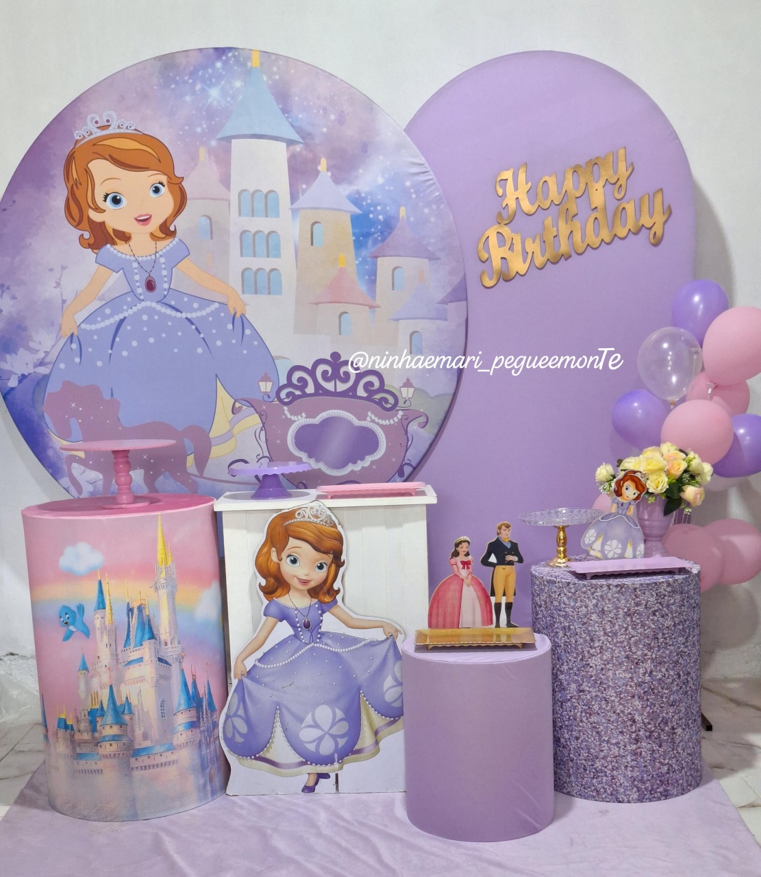 Kit Diamante Princesa Sofia - N&M-pegue e monte