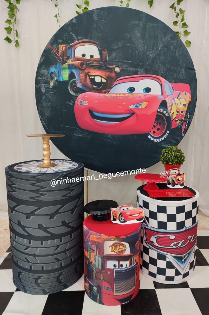 Kit Prata Carros Relampago Mc - N&M-pegue e monte