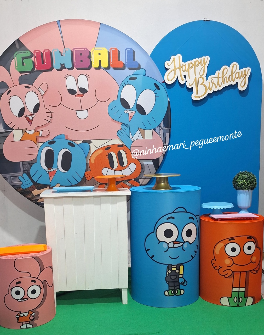 Kit Diamante Incrível Mundo de Gumball - N&M-pegue e monte