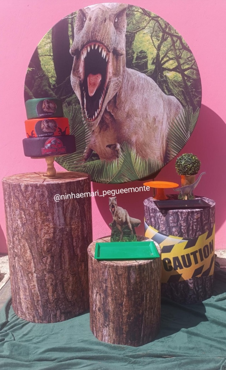 Kit Prata Dinossauro 2 - N&M-pegue e monte