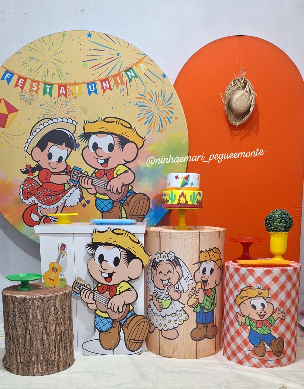 Kit Diamante Festa Junina - N&M-pegue e monte