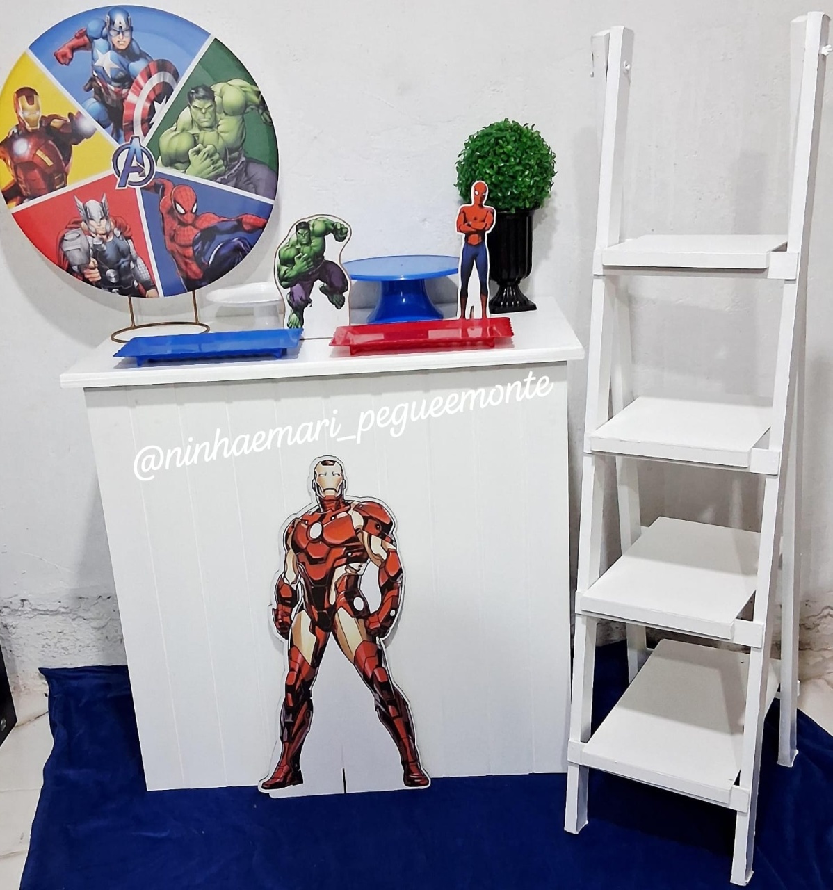 Kit Mesa Vingadores  - N&M-pegue e monte
