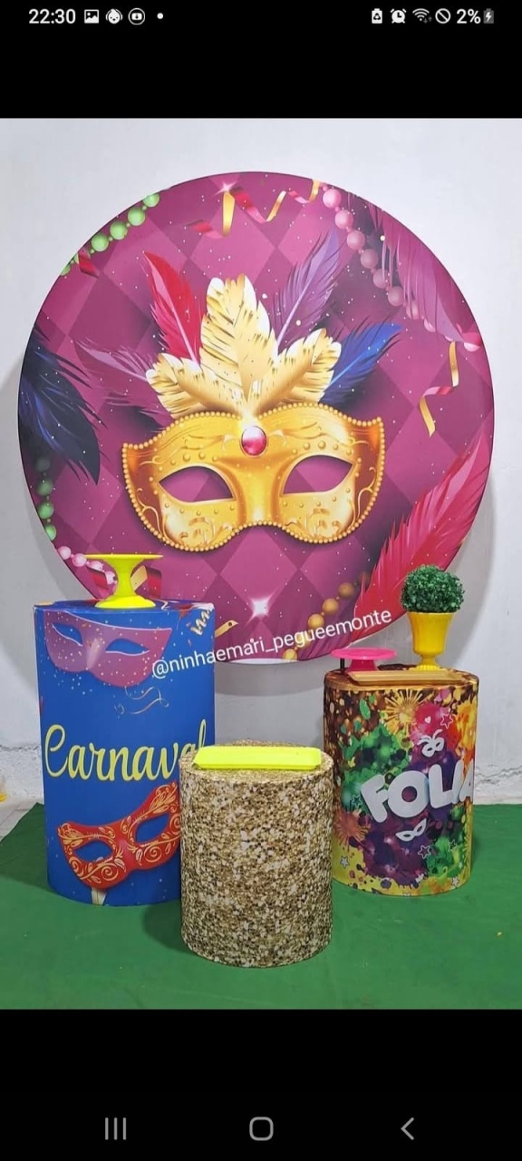 Kit Prata Carnaval  - N&M-pegue e monte