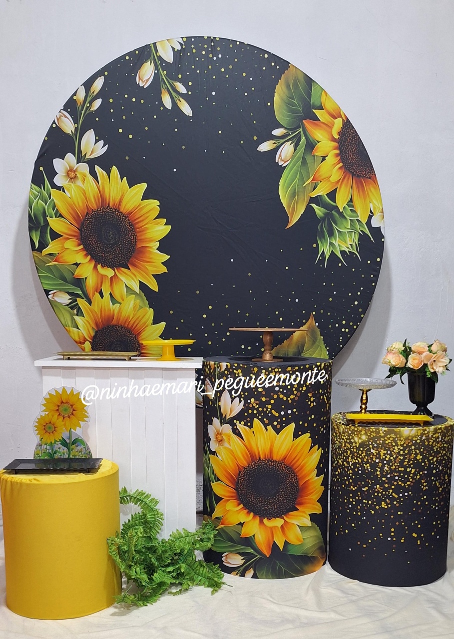 Kit Ouro Girassol 2  - N&M-pegue e monte