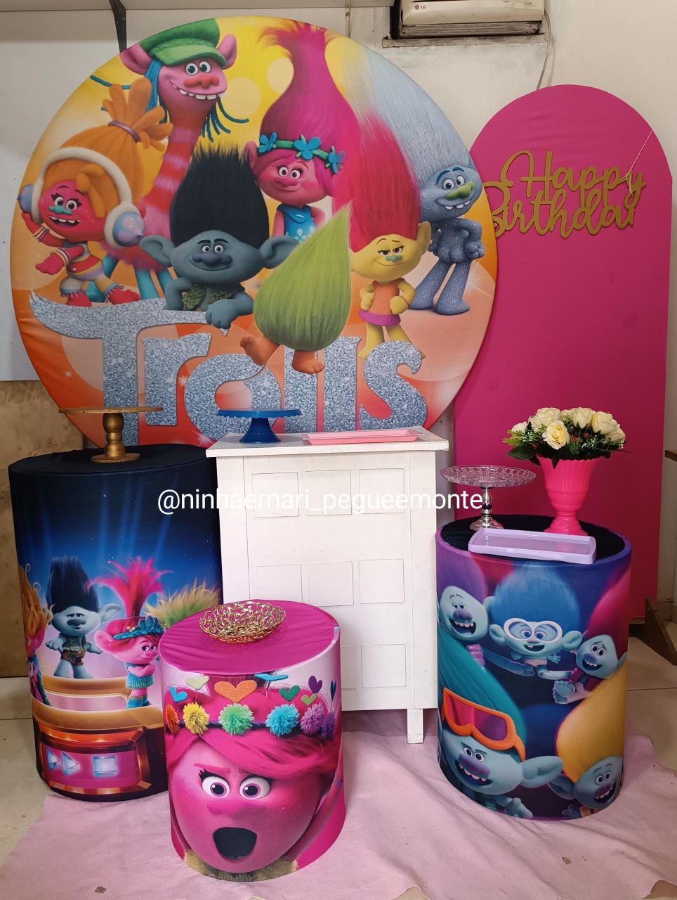 Kit Diamante Trolls - N&M-pegue e monte