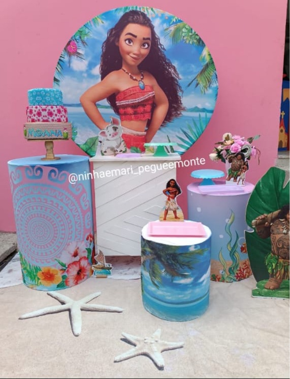 Kit Ouro Moana Adulto - N&M-pegue e monte