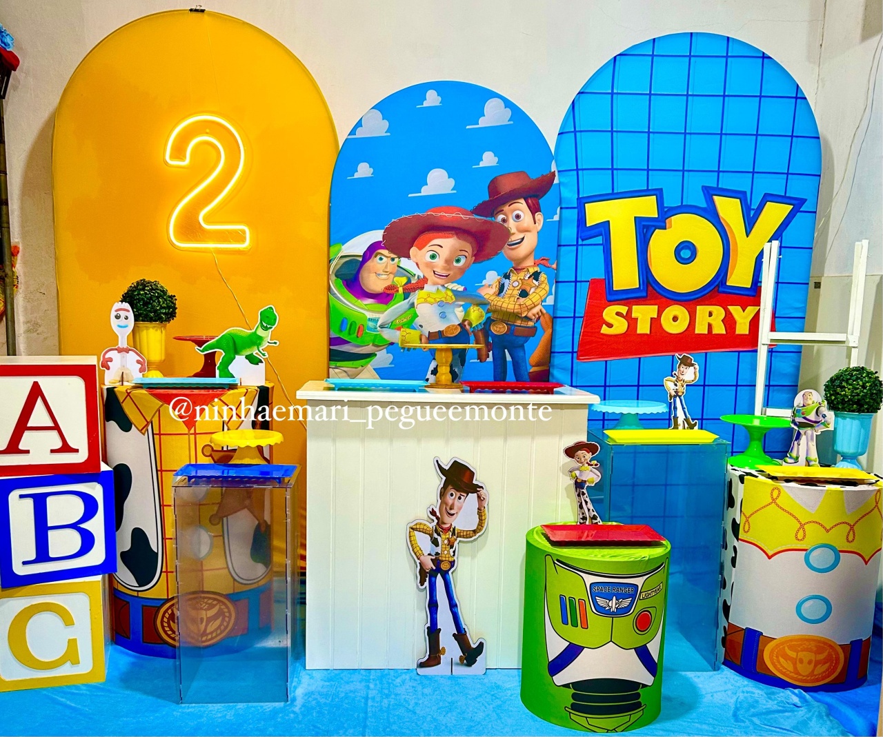 Kit Composição Toy Story 2 - N&M-pegue e monte