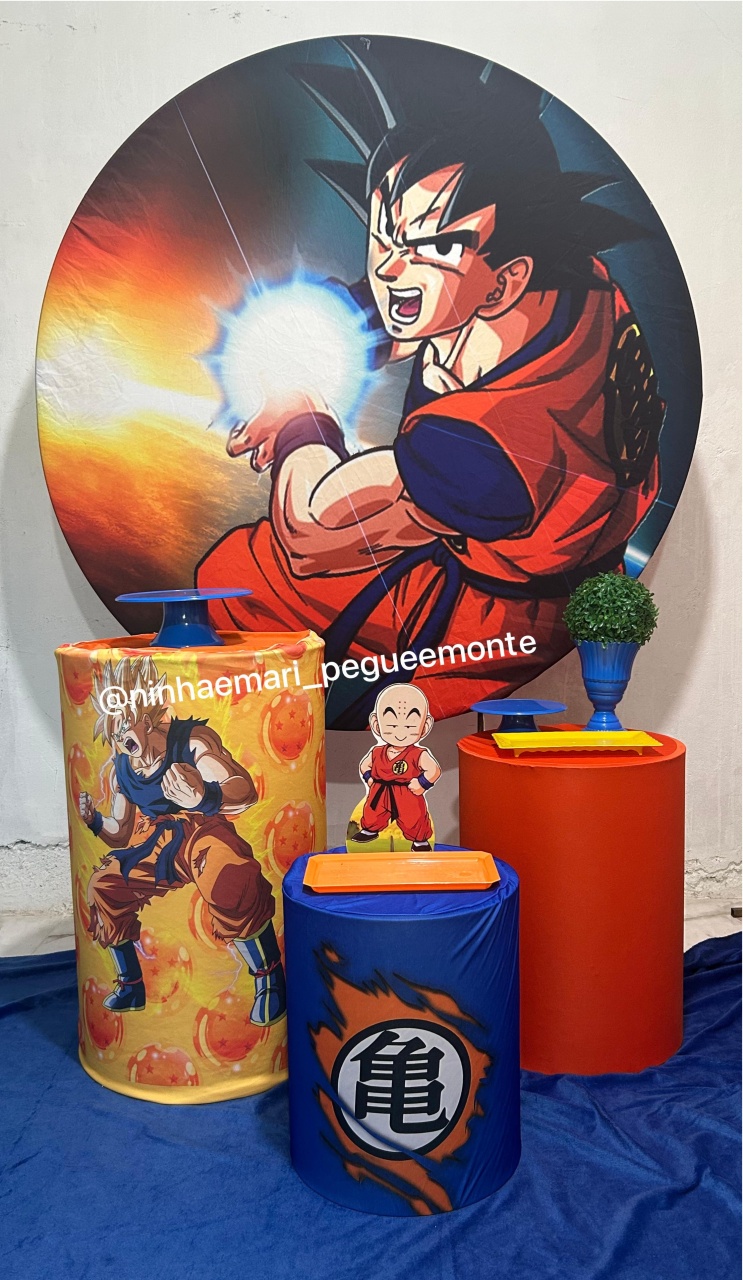 Kit Prata Dragon Ball 1 - N&M-pegue e monte