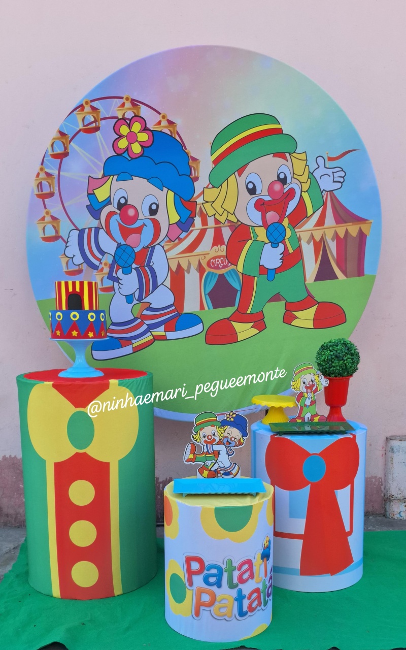 Kit Prata Patati Patatá  - N&M-pegue e monte