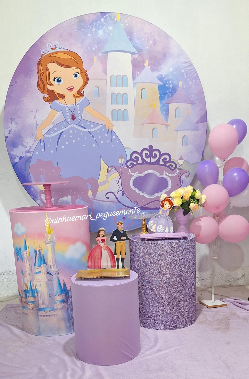 Kit Prata Princesa Sofia - N&M-pegue e monte