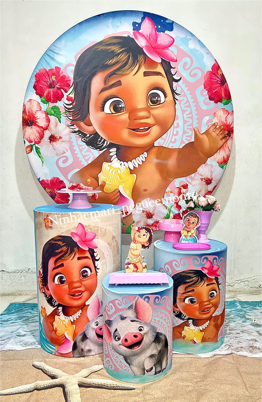Kit Prata Moana Baby  - N&M-pegue e monte