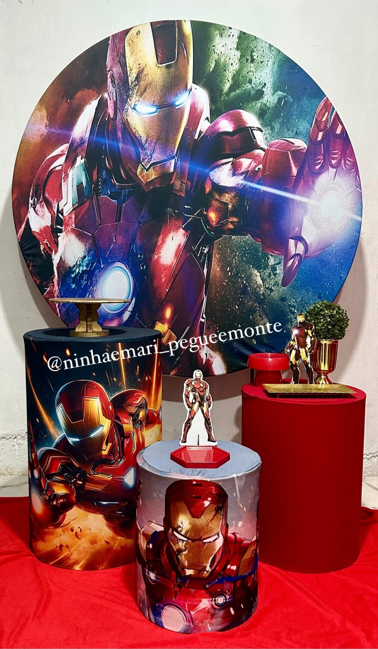 Kit Prata Homem de Ferro 2   - N&M-pegue e monte