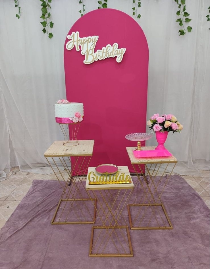 Kit Luxo Pink 2 - N&M-pegue e monte