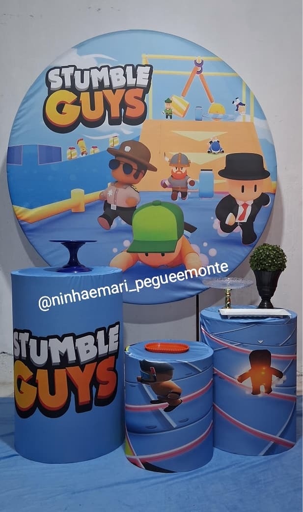 Kit Prata Stumble Guys - N&M-pegue e monte