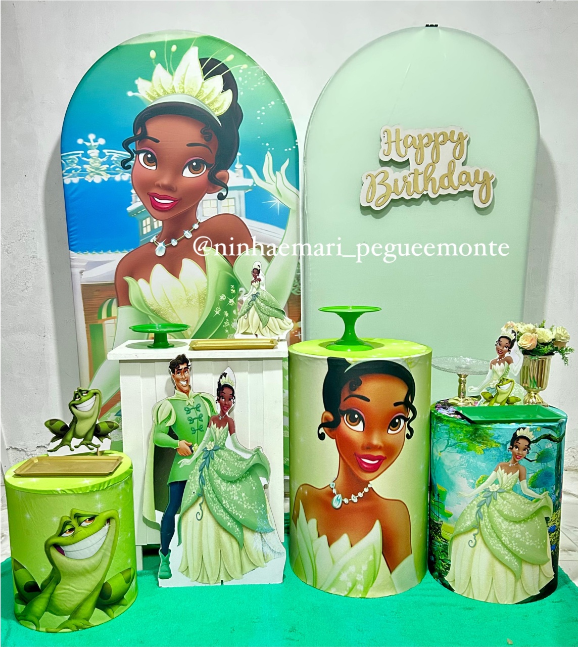 Kit Composição Princesa Tiana - N&M-pegue e monte