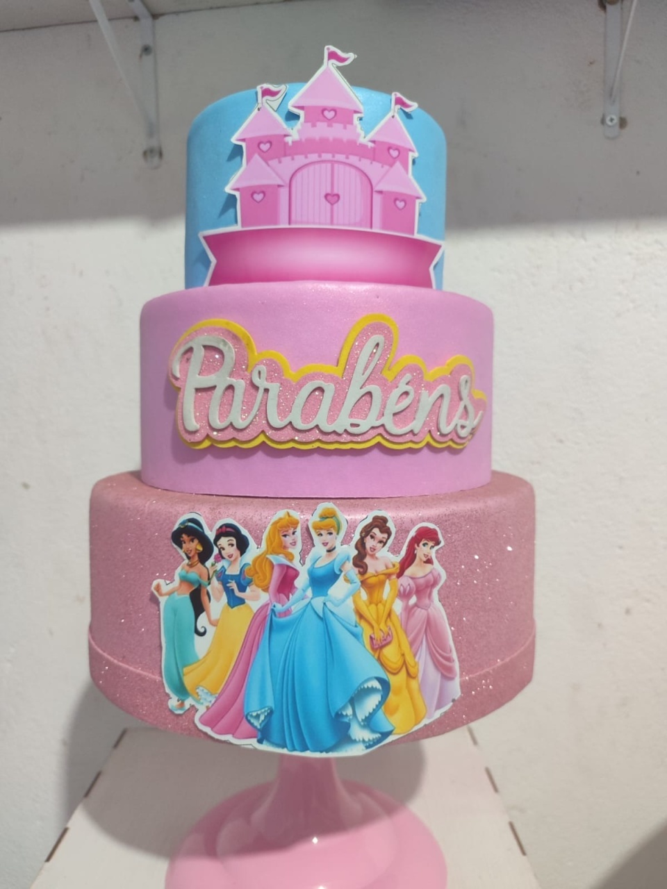 Bolofake As Princesas  - N&M-pegue e monte
