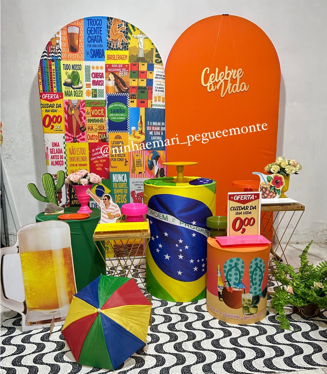Kit Composição Brasilidades - N&M-pegue e monte